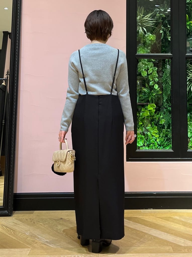 ogataさんの「DRESSTERIOR｜◆【美人百花/モデル美香着用】コンフォートアイラインキャミワンピース」を使ったコーディネート