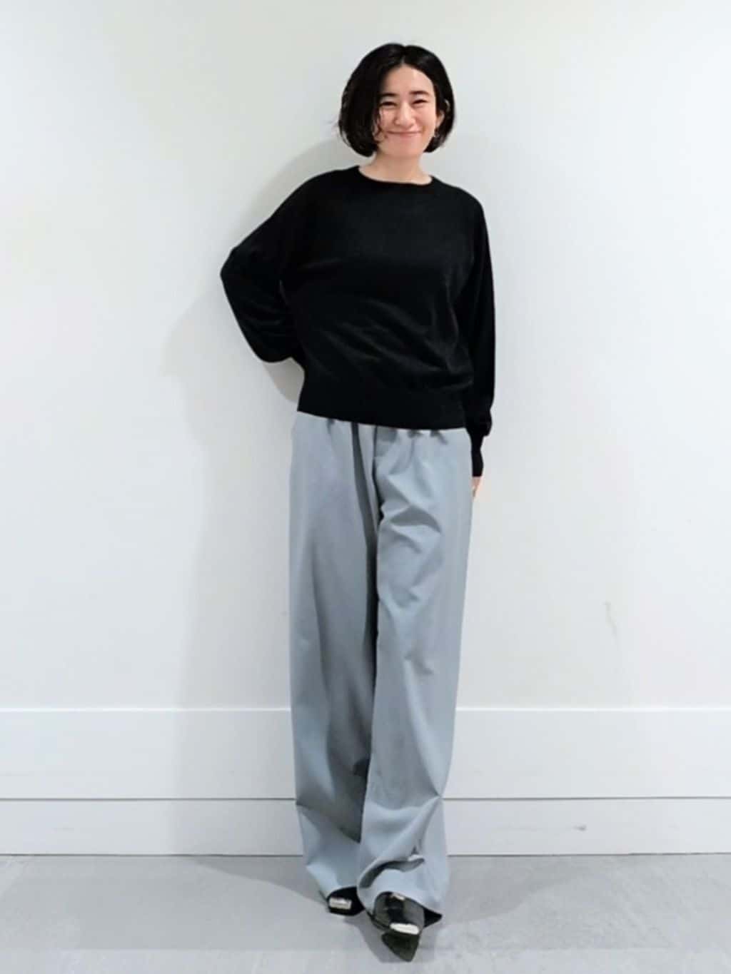 ミズタさんの「UNTITLED｜【着回しが効く／オンオフアウター】ウールショートコート」を使ったコーディネート