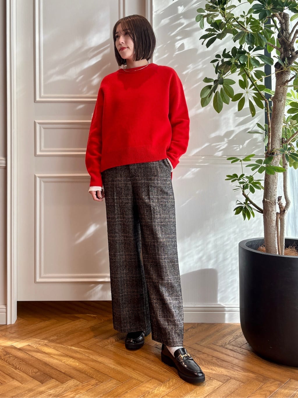 nakaoさんの「DRESSTERIOR｜【日本製/軽量/本革】ビットローファー」を使ったコーディネート