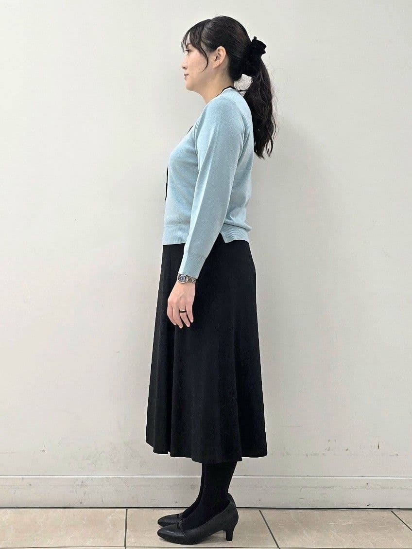 fkeさんの「Reflect｜【通勤】スエードライクフレアスカート」を使ったコーディネート