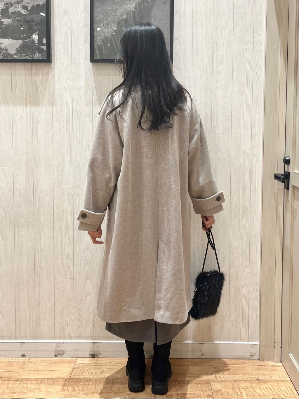 youさんの「SHOO･LA･RUE｜【洗濯機可/毛玉レス】大人世代も取り入れやすい スウェットライク アソートニット」を使ったコーディネート