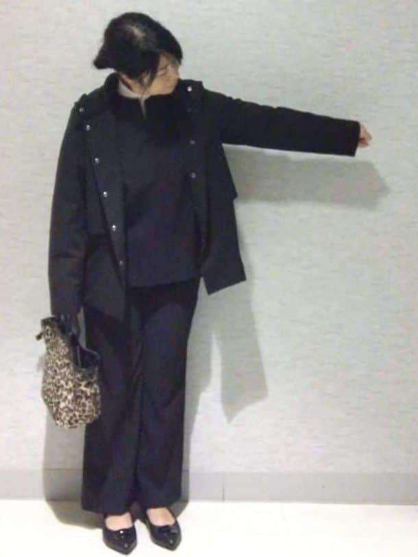 sakoさんの「Reflect｜【すっきり見え／フード取り外し可／通勤におすすめ◎】ライティアウター」を使ったコーディネート