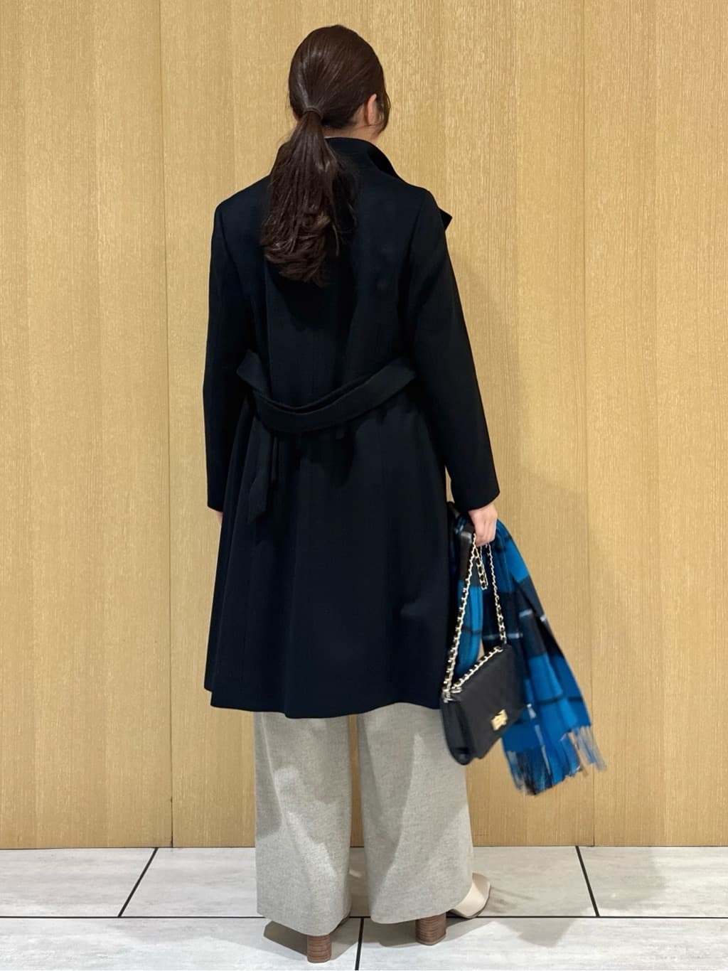 nanaさんの「UNTITLED｜【8色展開/洗える】ウールカシミヤ ハイネックニット」を使ったコーディネート