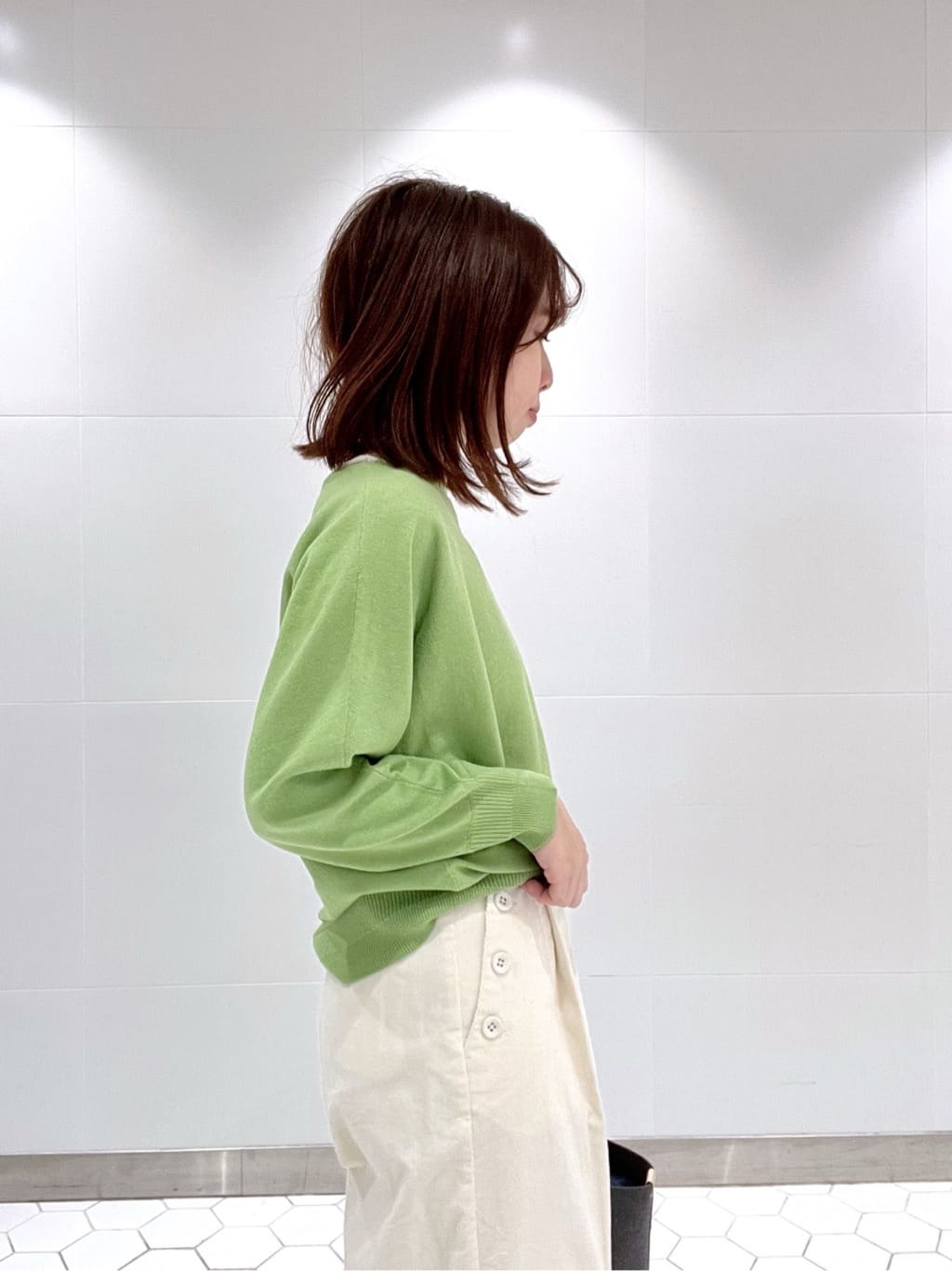 Makinoさんの「Dessin｜シャギーコート」を使ったコーディネート