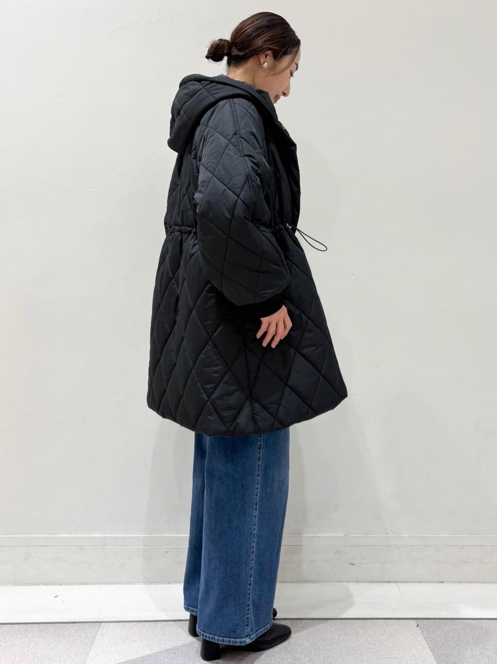 ちえさんの「OPAQUE.CLIP｜シャギーラメニット【洗濯機OK】」を使ったコーディネート