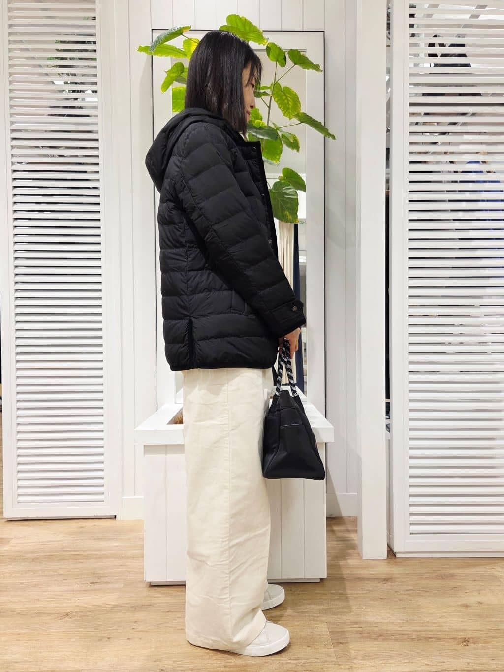 Yamadaさんの「Dessin｜【撥水・2WAY】ミュラーダウンコートミドル丈」を使ったコーディネート