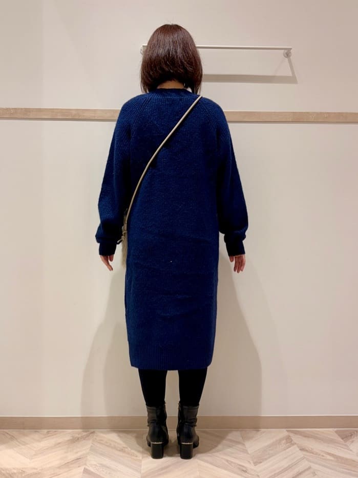 c_h_i_k_aさんの「SHOO･LA･RUE｜【着丈選べる】ケーブル柄ニットワンピース」を使ったコーディネート