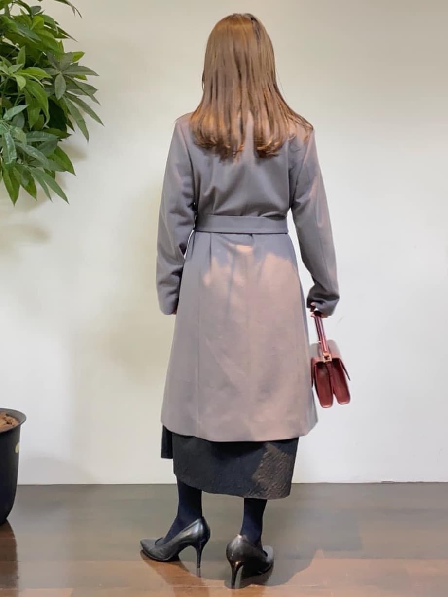tomoさんの「UNTITLED｜【きれいめ/スタイリッシュ】2WAYスタンドカラーロングコート」を使ったコーディネート
