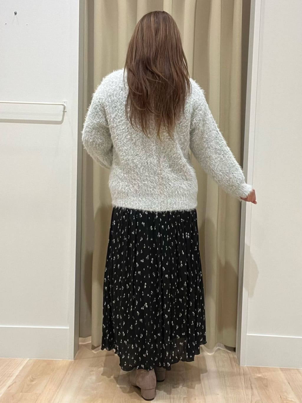 たまさんの「grove｜毎日にちょうどいい、テレコメロータートルネック」を使ったコーディネート