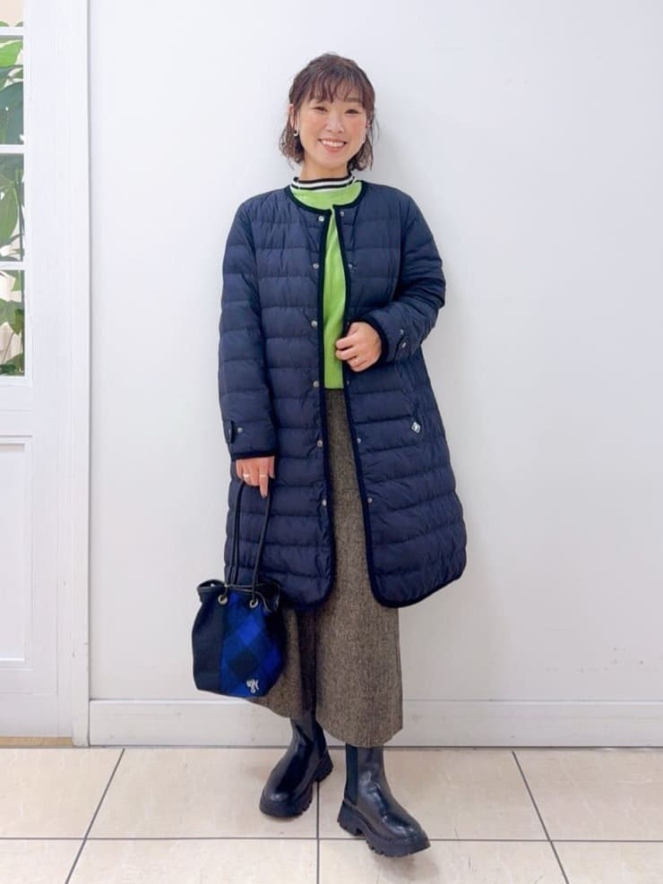Osawaさんの「Dessin｜【撥水・2WAY】ミュラーダウンコートロング丈」を使ったコーディネート
