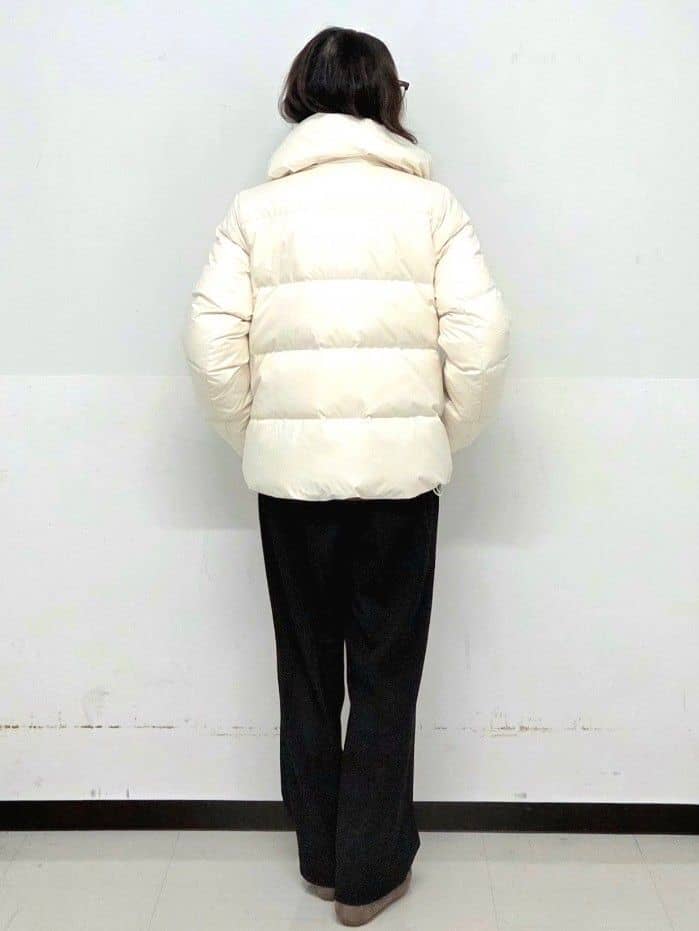 くまみさんの「OPAQUE.CLIP｜撥水ショートダウン【防風／抗菌防臭／洗濯機洗い可】《SS～LL》」を使ったコーディネート