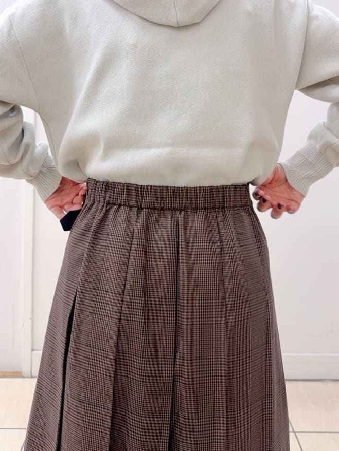 Osawaさんの「Dessin｜【洗える／体型カバー】ちょうどいいニットパーカ」を使ったコーディネート