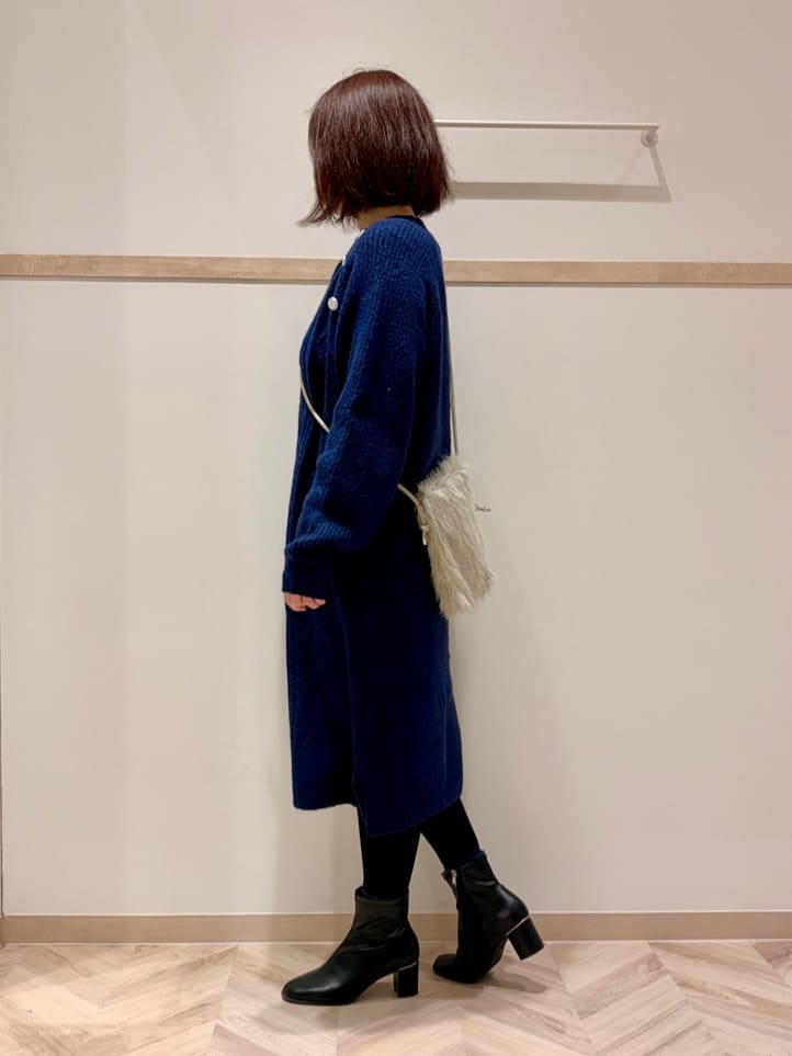 c_h_i_k_aさんの「SHOO･LA･RUE｜【着丈選べる】ケーブル柄ニットワンピース」を使ったコーディネート