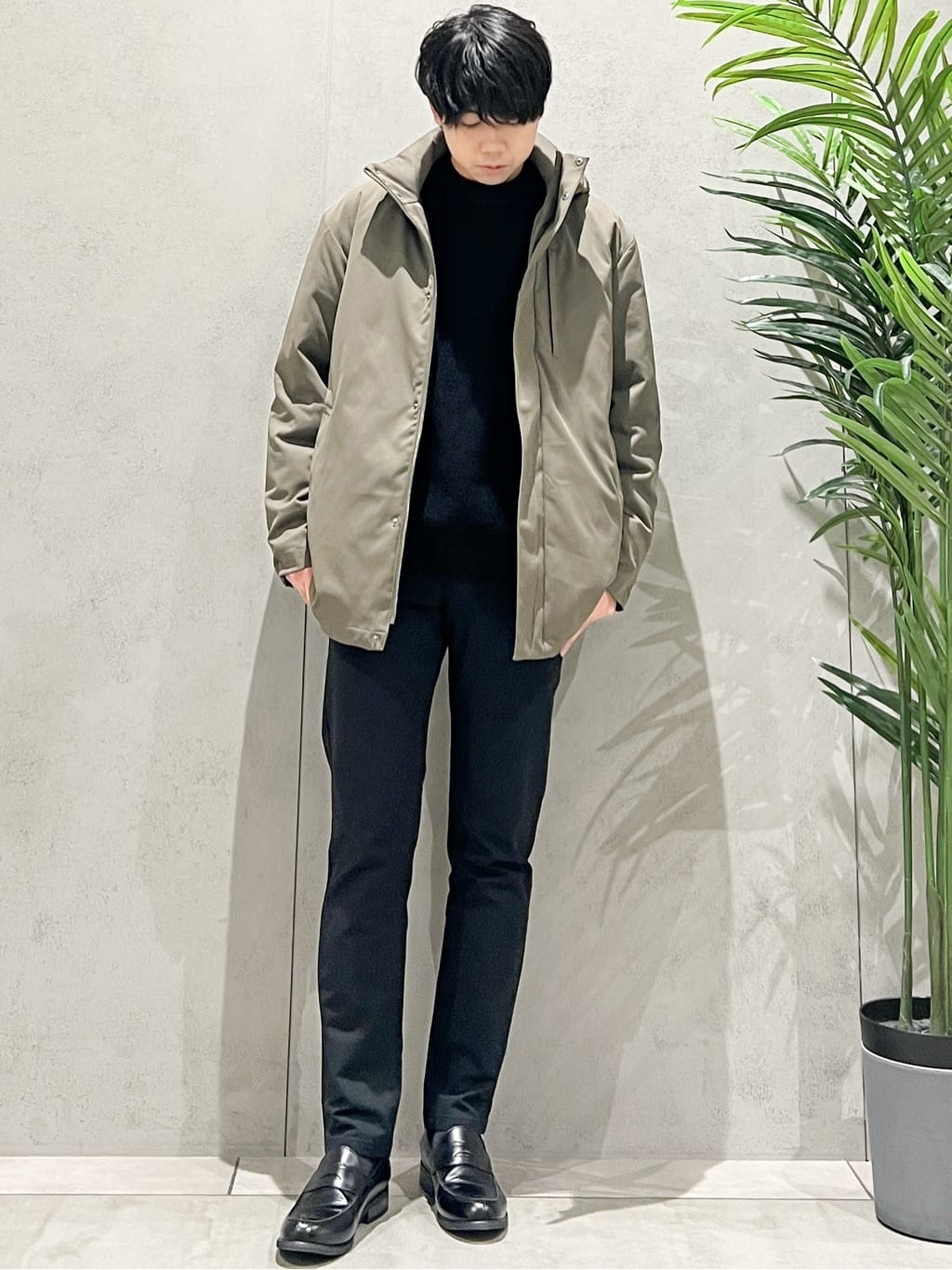 SHI-MAさんの「THE SHOP TK｜【3WAY】中綿ライナー付き カルゼコート　洗濯機OK/ON・OFF対応」を使ったコーディネート