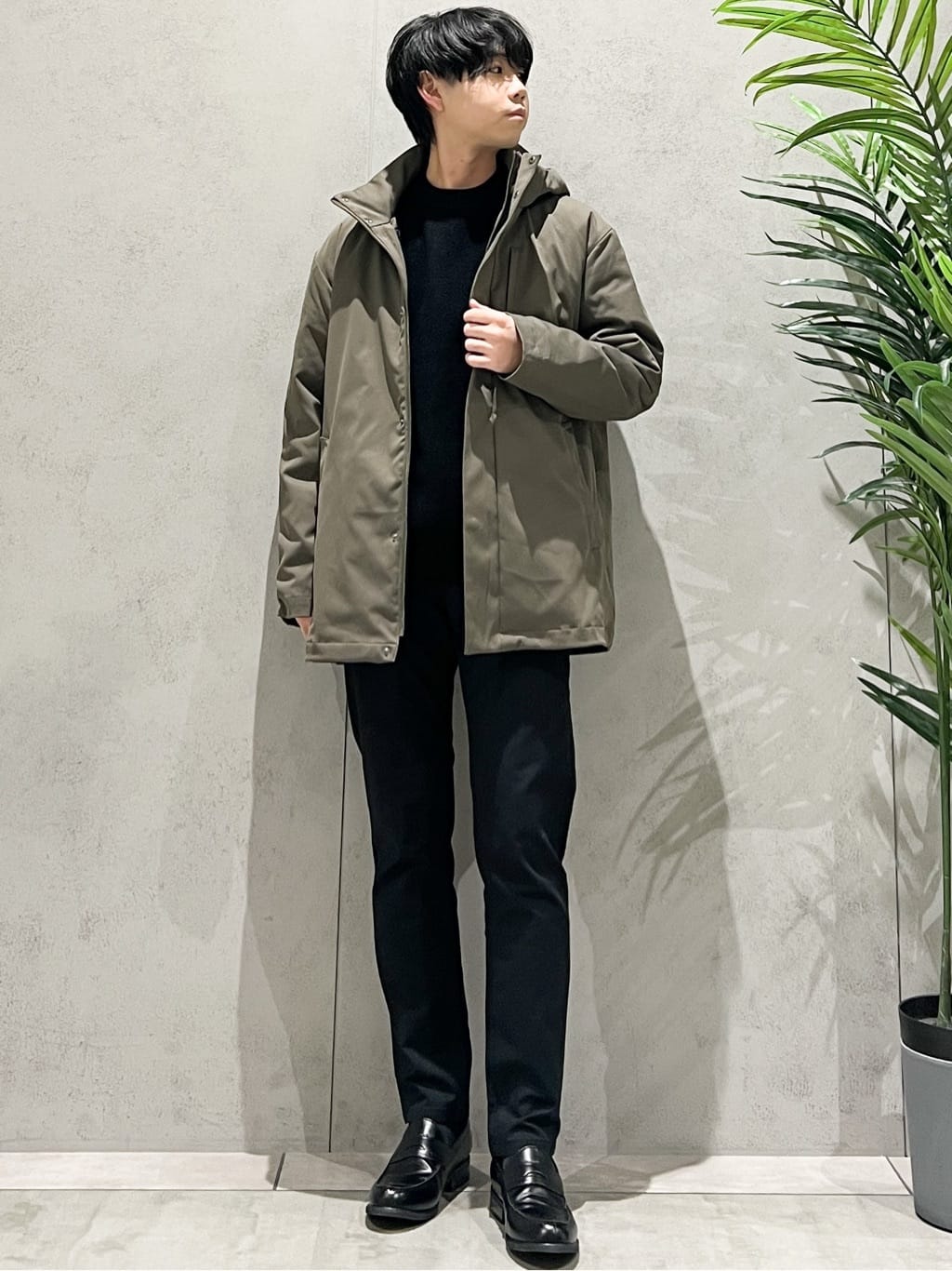 SHI-MAさんの「THE SHOP TK｜【3WAY】中綿ライナー付き カルゼコート　洗濯機OK/ON・OFF対応」を使ったコーディネート