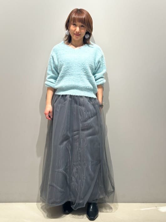 miyuさんの「OPAQUE.CLIP｜カシミヤブレンドウールミドルピーコート」を使ったコーディネート
