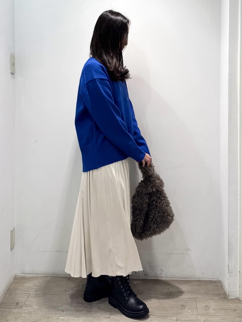 yuicciさんの「OPAQUE.CLIP｜シアーハイネックトップス【洗濯機OK】」を使ったコーディネート