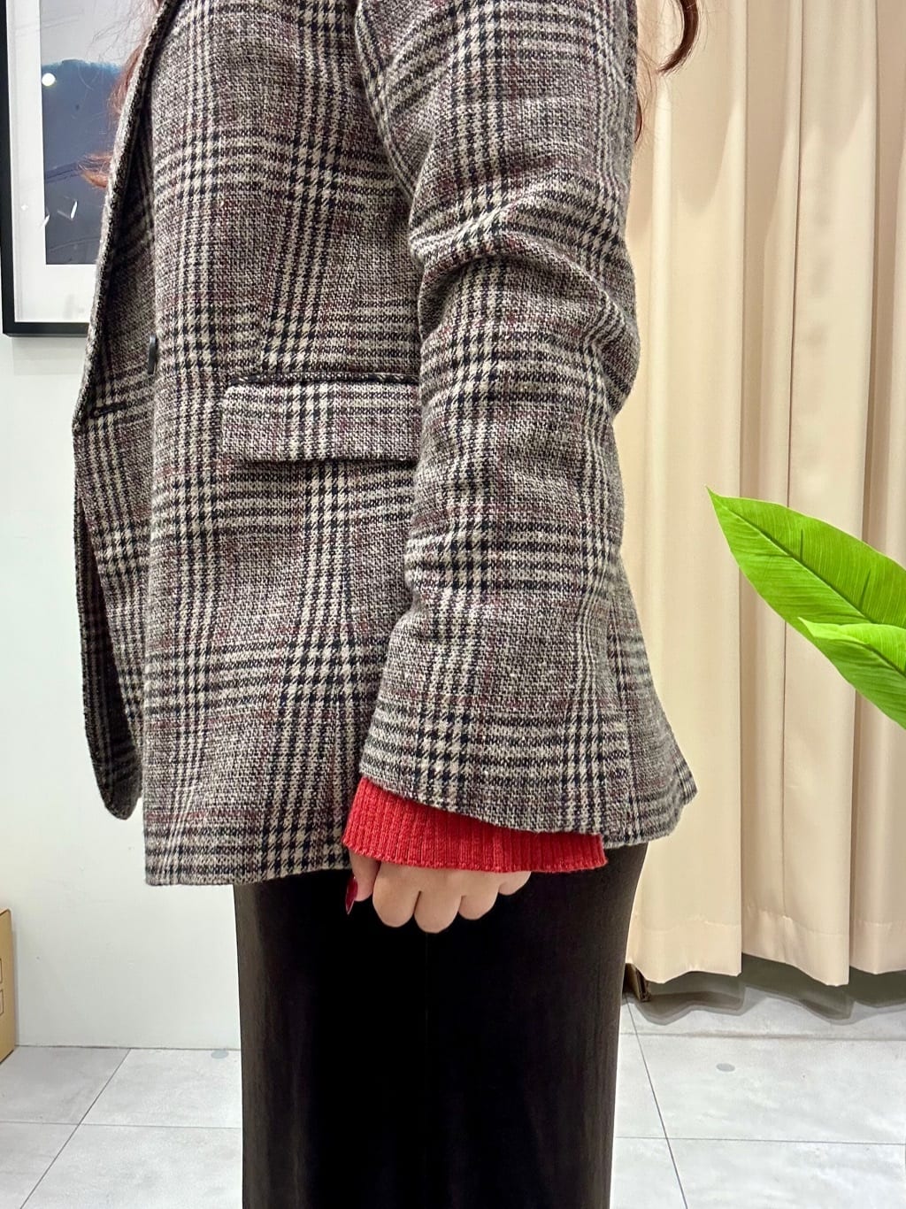 しえみさんの「THE SHOP TK｜ベロアナロースカート」を使ったコーディネート