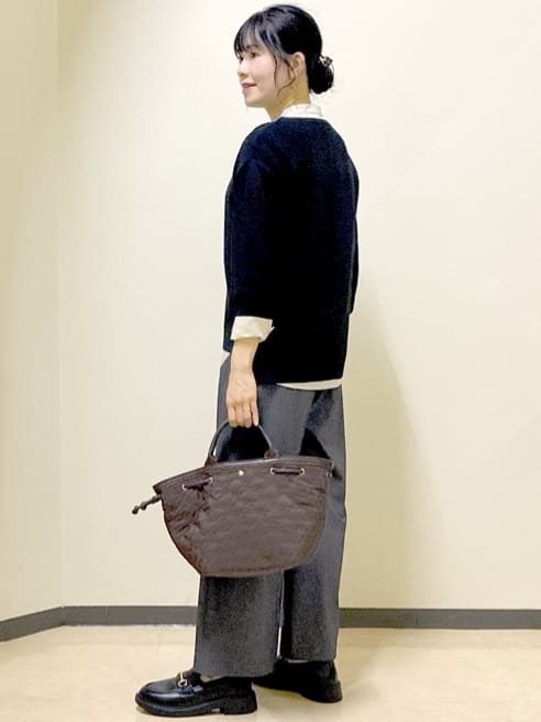  beni_gingerさんの「Reflect｜【パンツ合わせにぴったり◎】ゆったりオフボディニット」を使ったコーディネート