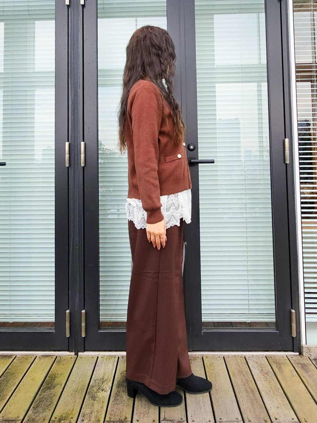 ゆゆさんの「SHOO･LA･RUE｜裾フリルレイヤードトップス」を使ったコーディネート