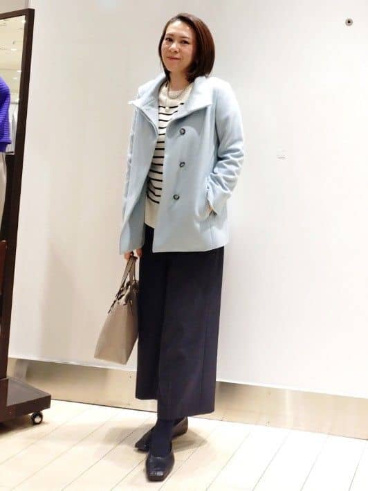 ⭐︎m.peatchan⭐︎さんの「Reflect｜【腰周りすっきり◎】ワイドクロップドパンツ」を使ったコーディネート