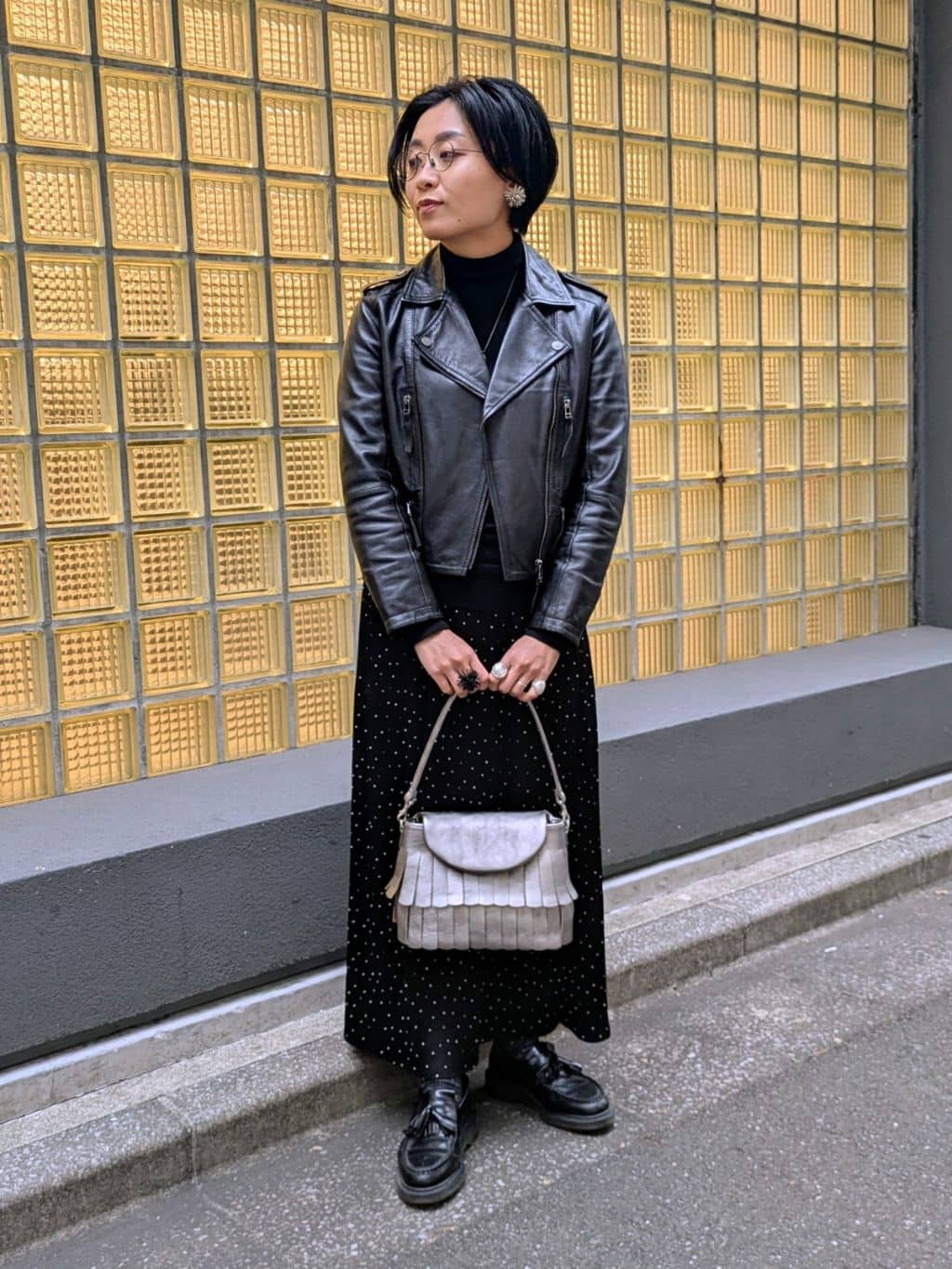 MTさんの「HIROKO HAYASHI｜FRANGIA（フランジャ）ショルダーバッグ」を使ったコーディネート