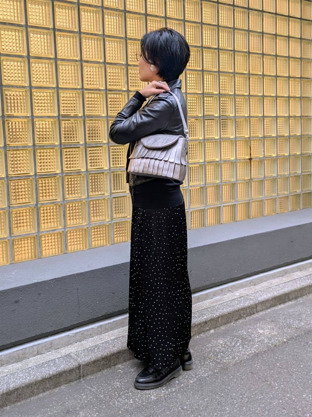 MTさんの「HIROKO HAYASHI｜FRANGIA（フランジャ）ショルダーバッグ」を使ったコーディネート