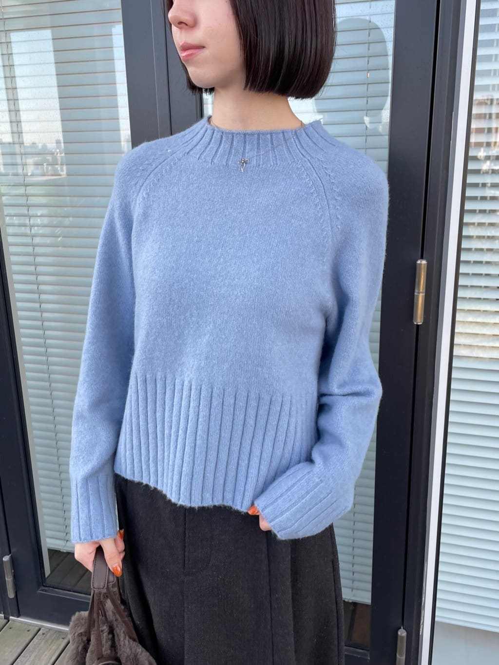NATSUMIさんの「grove｜フェイクムートンボアジャケット」を使ったコーディネート