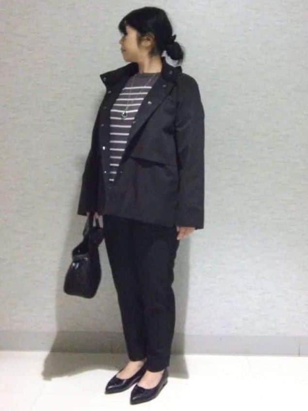 sakoさんの「Reflect｜【腰周りすっきり◎】ワイドクロップドパンツ」を使ったコーディネート
