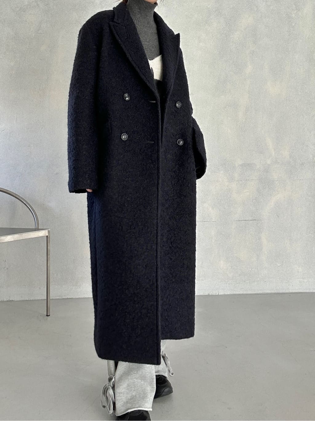 harunaさんの「CODE A｜M long coat」を使ったコーディネート