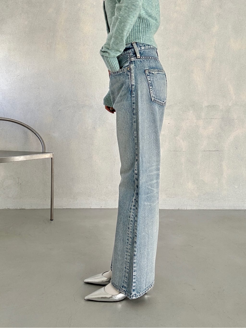 harunaさんの「CODE A｜M cloudy puff cardigan」を使ったコーディネート