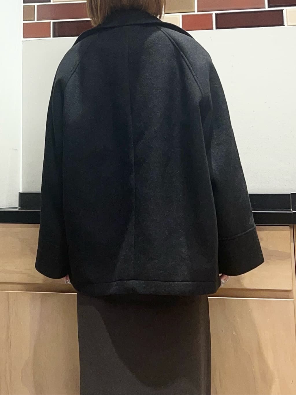 かのさんの「THE SHOP TK｜優秀ふわふわベスト＆ニットワンピース【毛玉になりにくい/静電気防止/洗える】」を使ったコーディネート