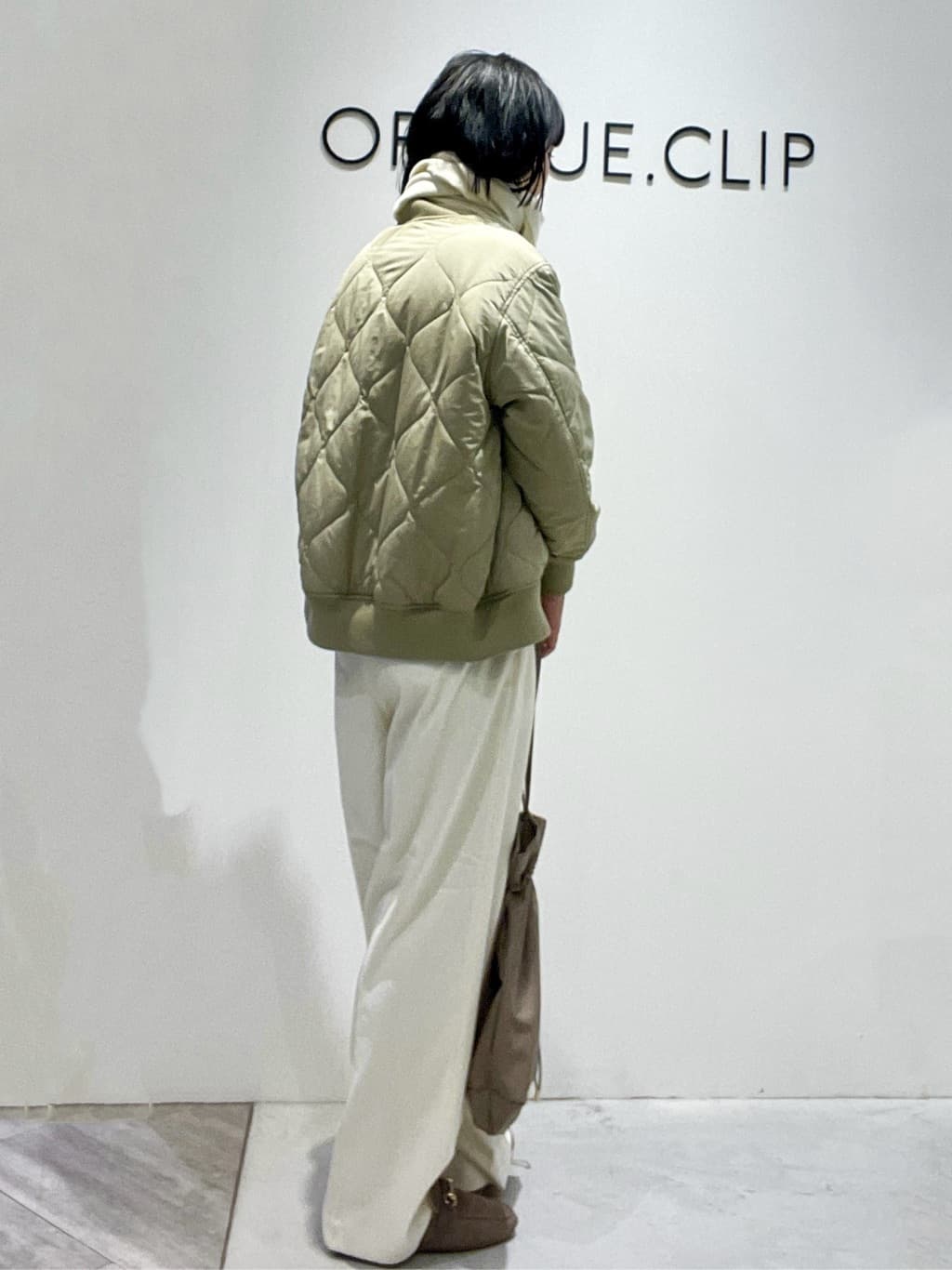 あいさんの「OPAQUE.CLIP｜《リバーシブル》キルティングブルゾン」を使ったコーディネート