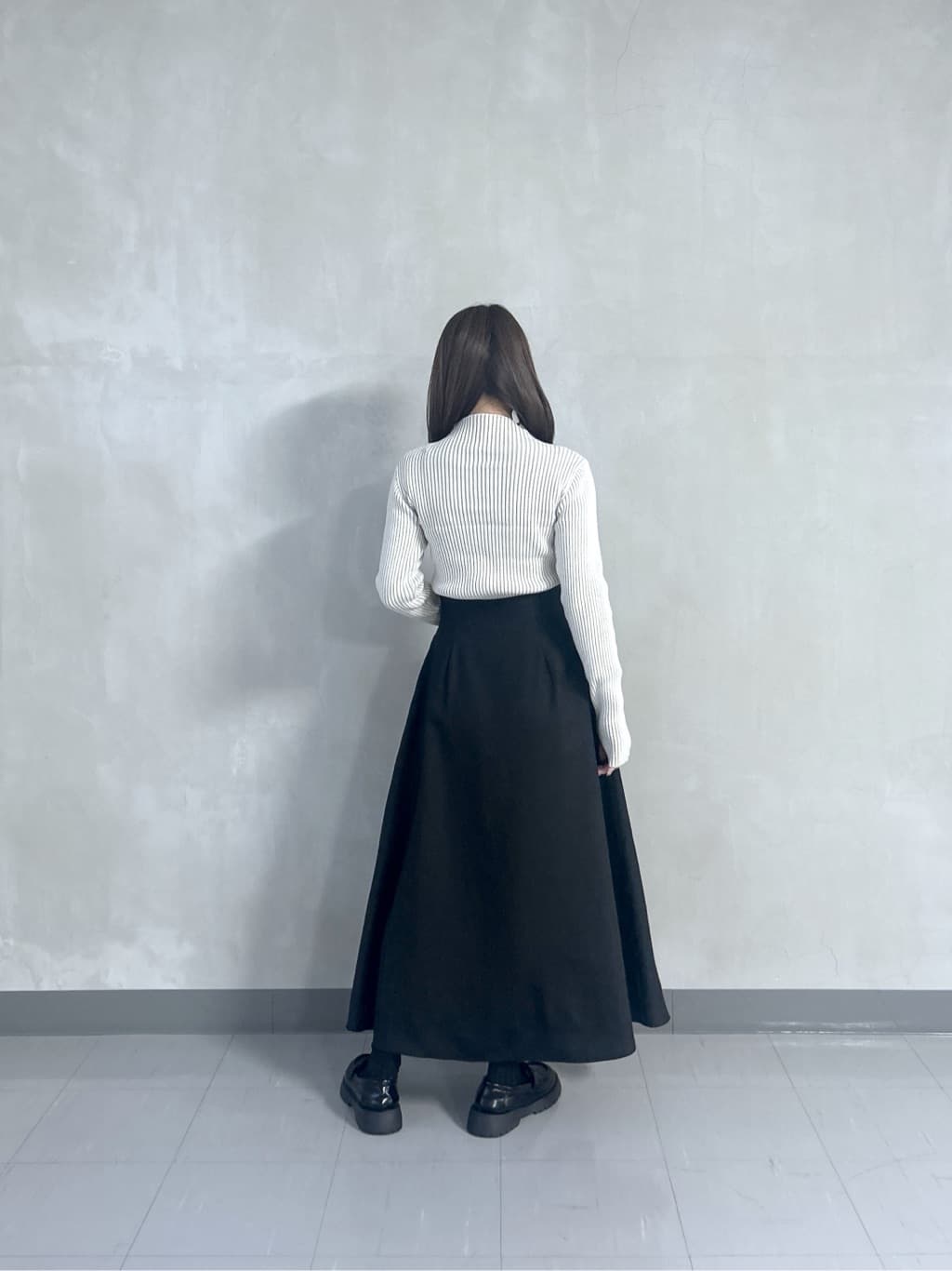 takaさんの「INDIVI｜センタージップフレアスカート」を使ったコーディネート