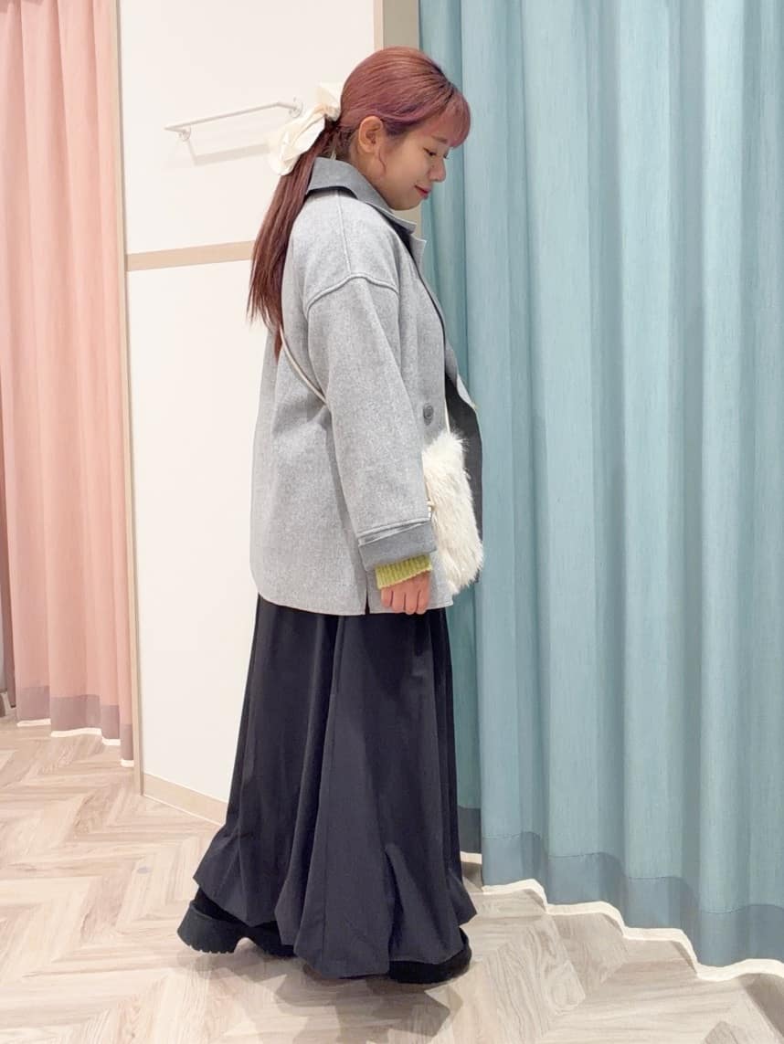 まちゃんなちゃんさんの「SHOO･LA･RUE｜【S-LL】大人のこなれ感 テーラード風コート」を使ったコーディネート