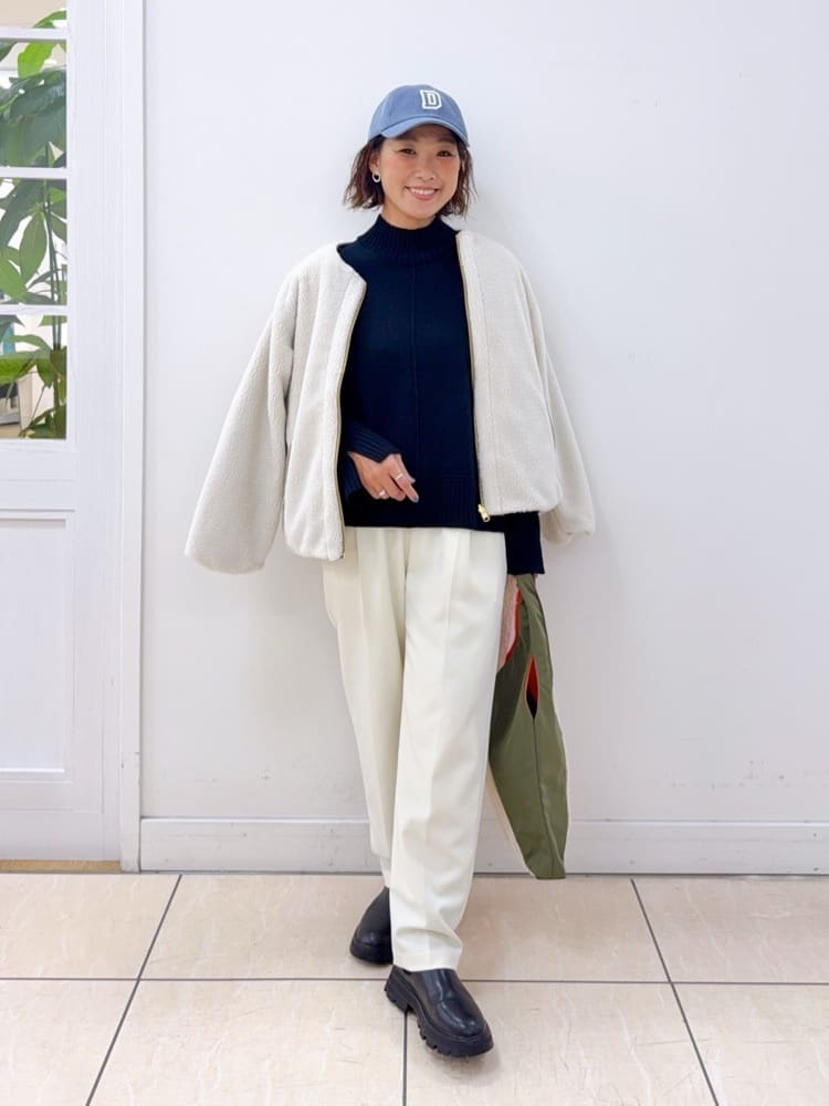 Osawaさんの「Dessin｜【2WAY】リバーシブルタフタボアアウター」を使ったコーディネート
