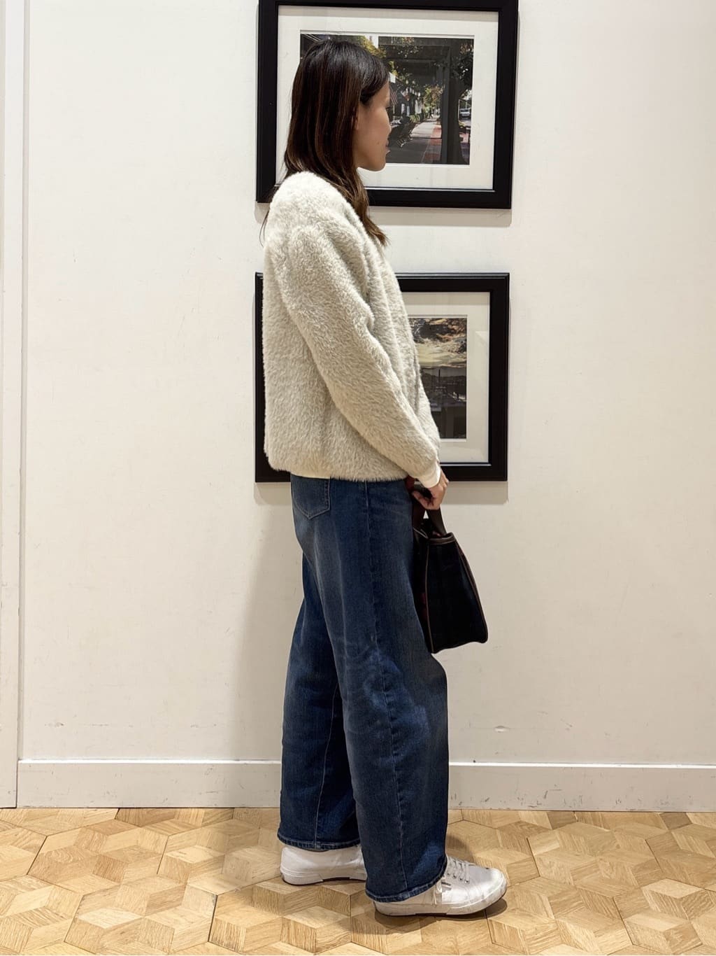 YUMIさんの「Dessin｜【洗える】デニムカーブパンツ」を使ったコーディネート