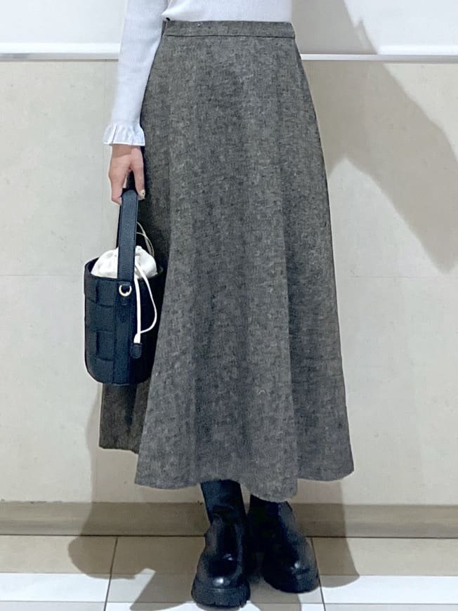 eriko さんの「Dessin｜【洗える】ジャケット見えカーディガン」を使ったコーディネート
