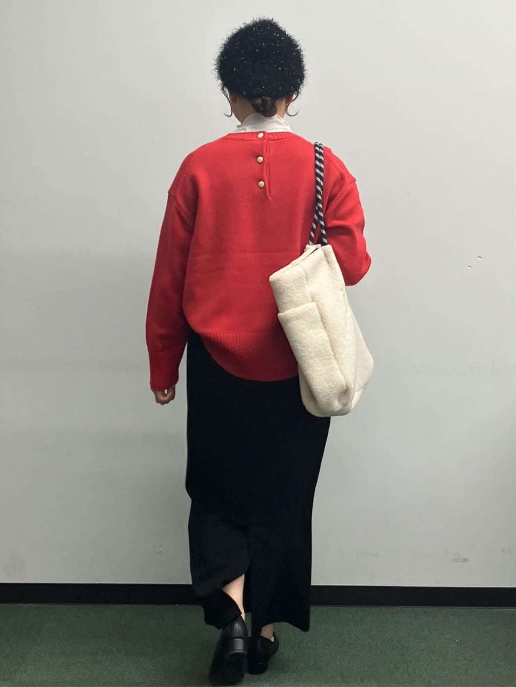 MAYUKIさんの「index｜シアーハイネックトップス【洗濯機OK】」を使ったコーディネート