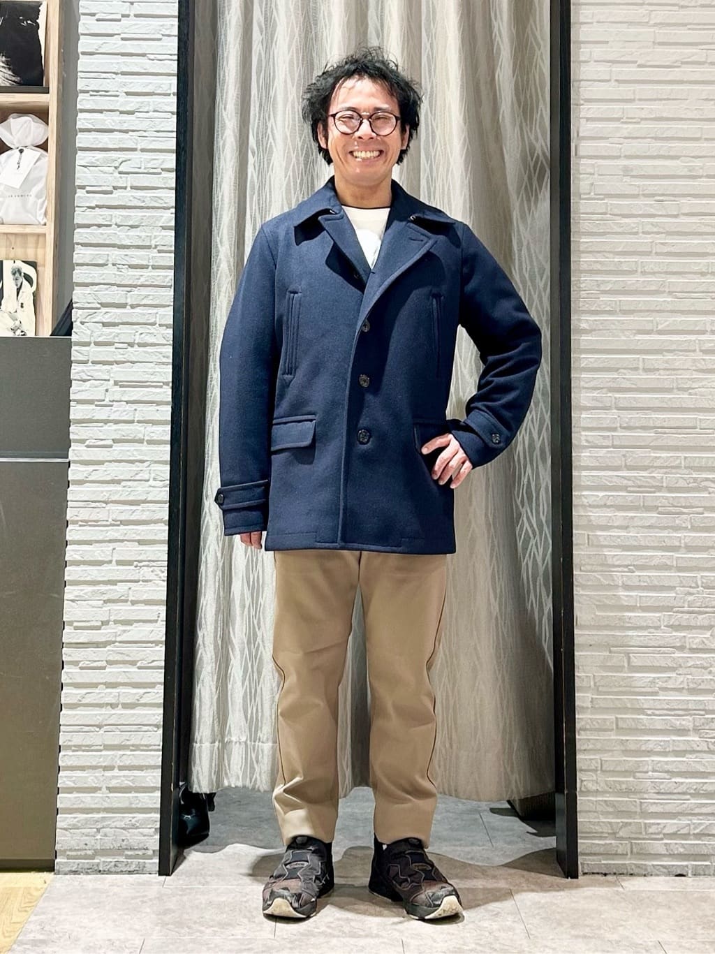 KENJI Iさんの「THE SHOP TK｜ウーリックシングルPジャケット」を使ったコーディネート