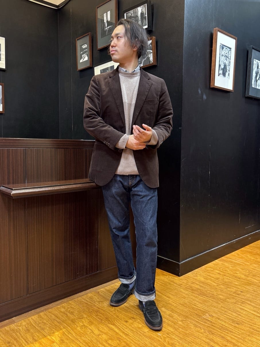 KEIさんの「TAKEO KIKUCHI｜【ウールカシミヤブレンド】ビーバー調 スタンドカラー コート」を使ったコーディネート