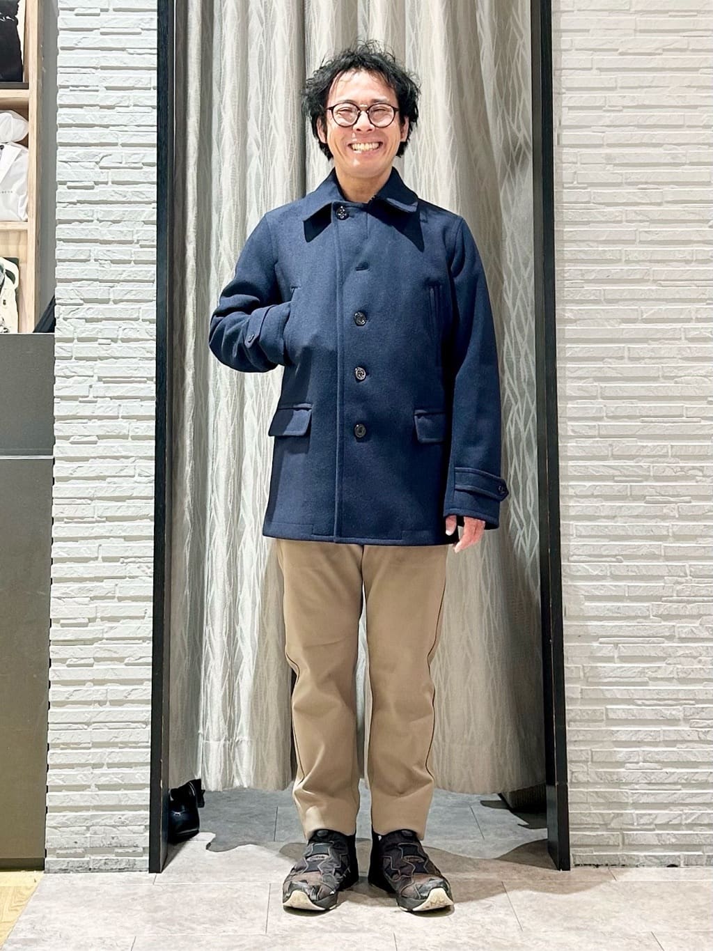 KENJI Iさんの「THE SHOP TK｜ウーリックシングルPジャケット」を使ったコーディネート