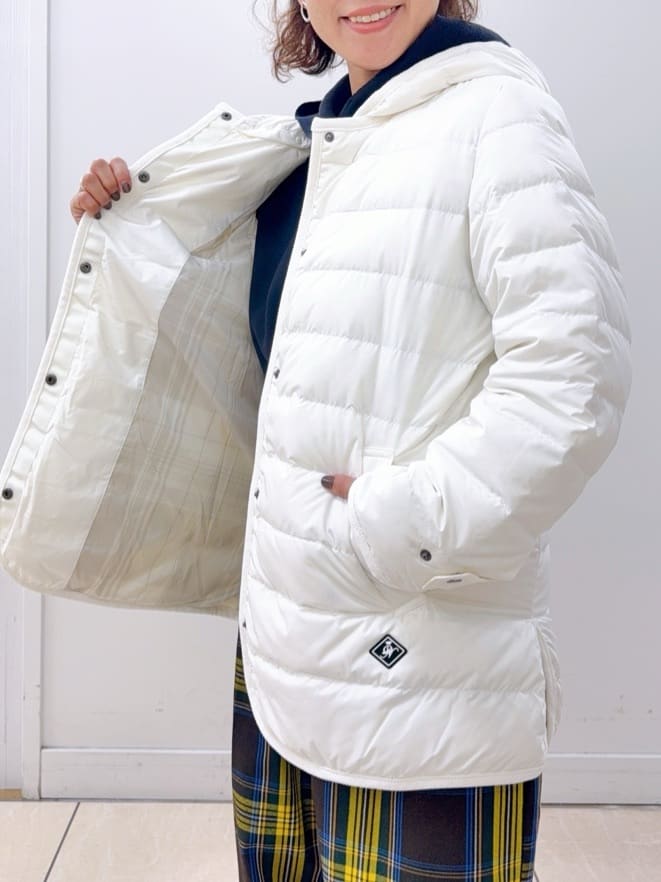 Osawaさんの「Dessin｜【撥水・2WAY】ミュラーダウンコートミドル丈」を使ったコーディネート