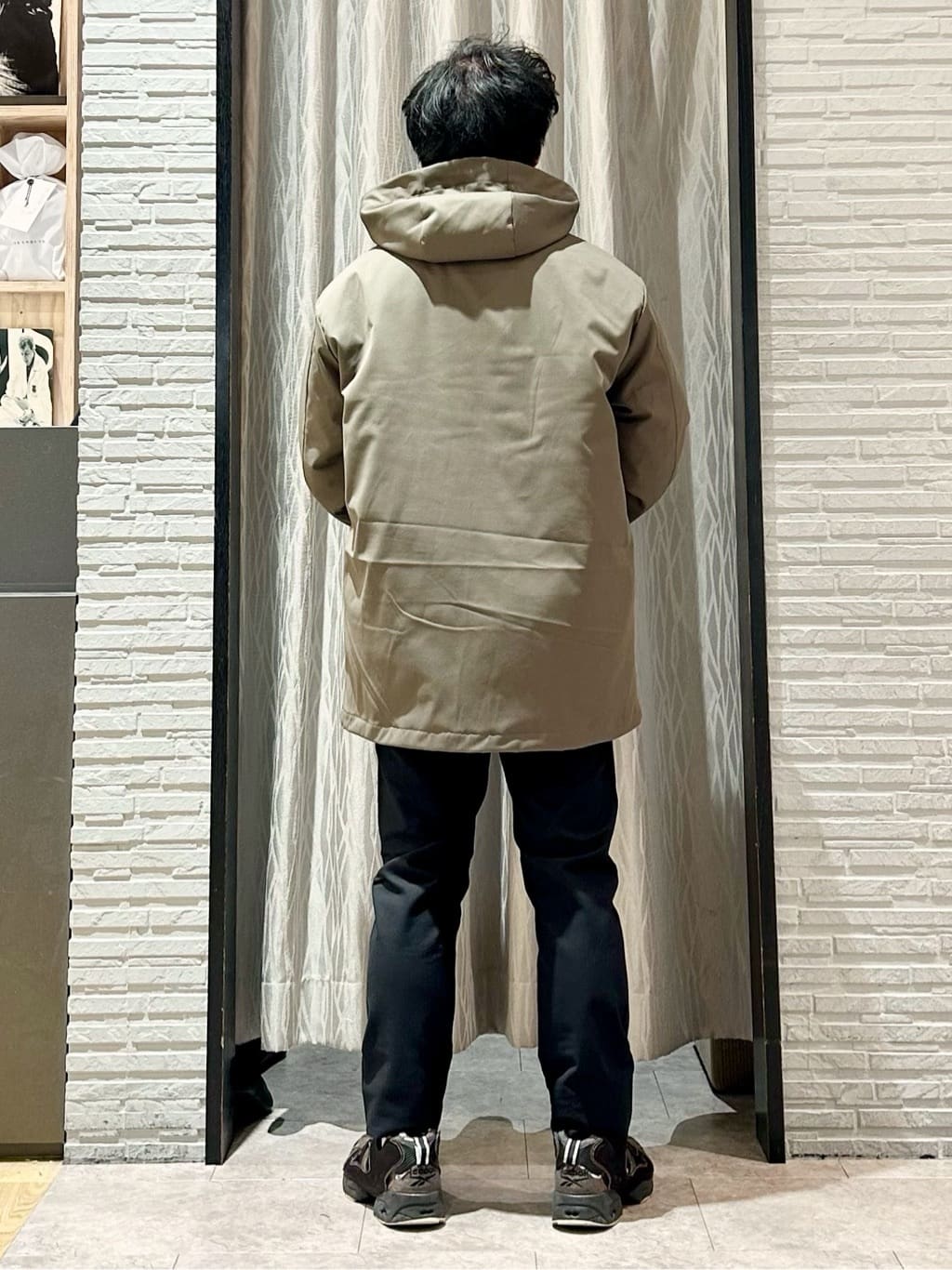 KENJI Iさんの「THE SHOP TK｜【3WAY】中綿ライナー付き カルゼコート　洗濯機OK/ON・OFF対応」を使ったコーディネート