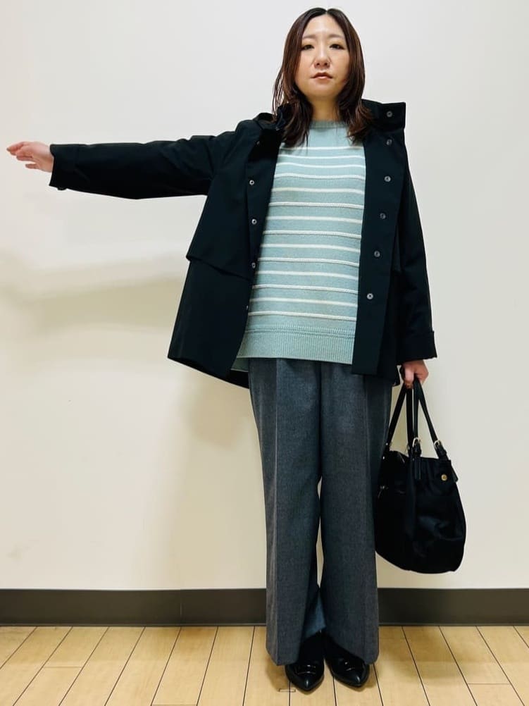 miiiさんの「Reflect｜【腰周りすっきり◎】ワイドクロップドパンツ」を使ったコーディネート