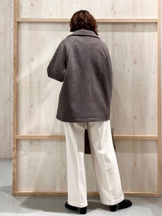 nakoさんの「THE SHOP TK｜バルキーブレンドヤーンニットプルオーバー」を使ったコーディネート