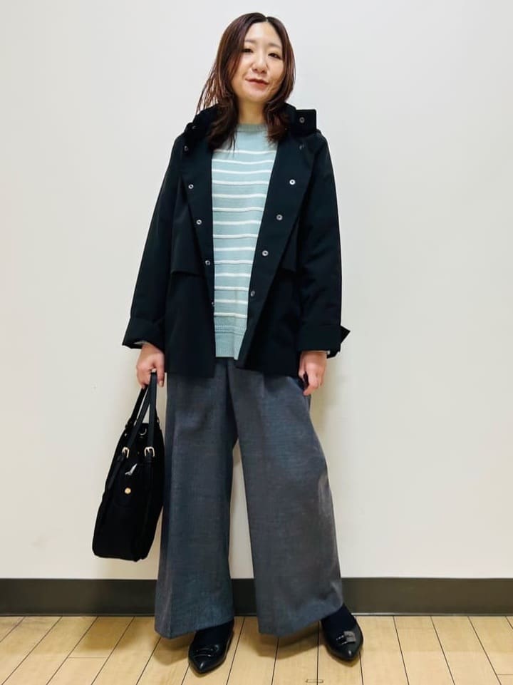 miiiさんの「Reflect｜【腰周りすっきり◎】ワイドクロップドパンツ」を使ったコーディネート