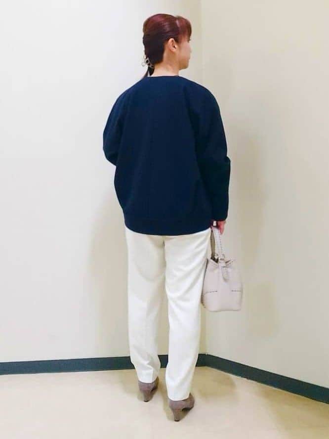 花さんの「Reflect｜【ゆったりシルエット】ジャージメルトンコクーンジャケット」を使ったコーディネート