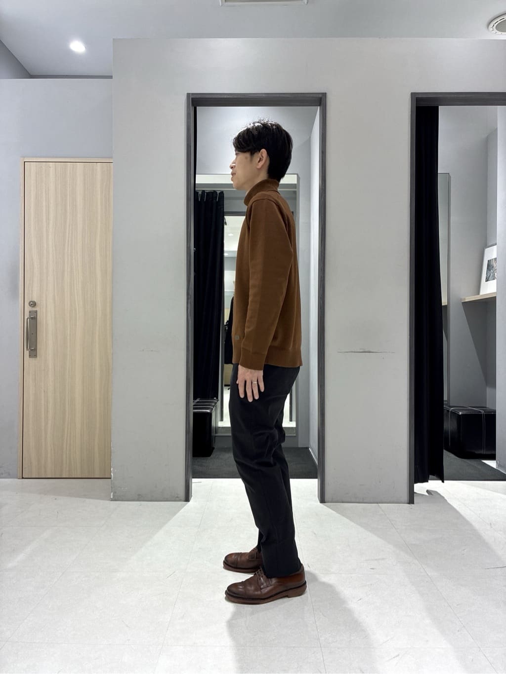 わいずみさんの「TAKEO KIKUCHI｜カラーコンビ ダウンブルゾン」を使ったコーディネート