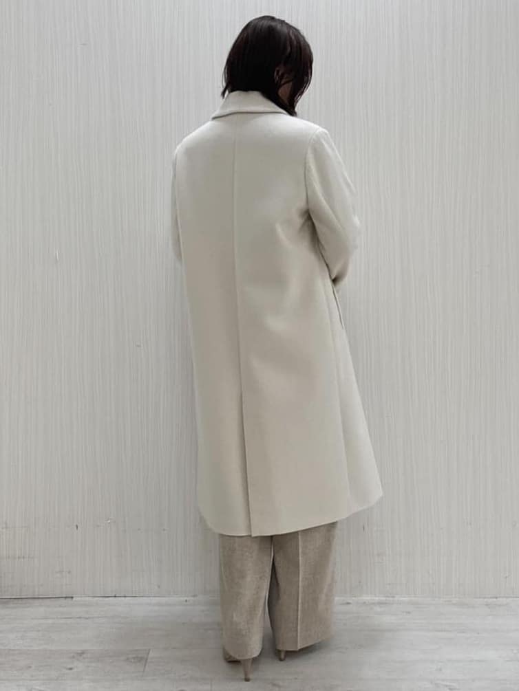 yuさんの「COUP DE CHANCE｜【手洗い可／日本製】ケーブルニット」を使ったコーディネート